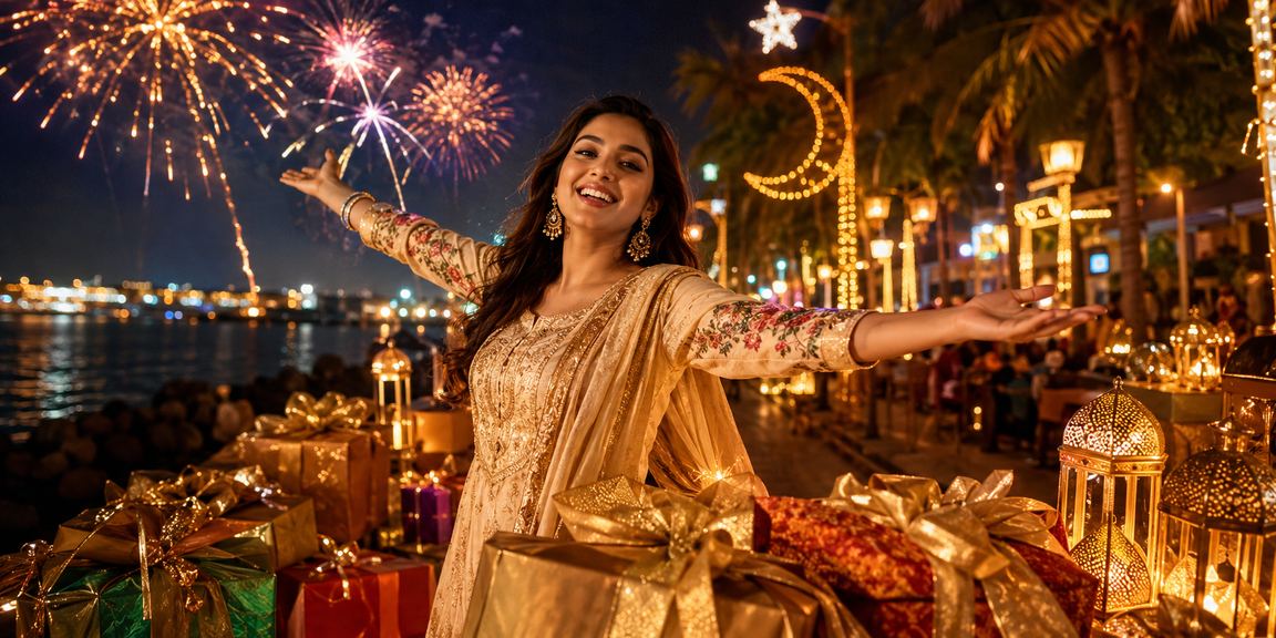 231 user celebrating a deposit bonus during Eid festivities in Chattogram